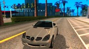Mercedes-Benz SLK 350 для GTA San Andreas миниатюра 1