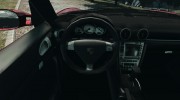 Porsche Boxster S для GTA 4 миниатюра 6