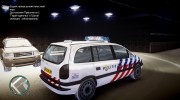 Opel Zafira Police para GTA 4 miniatura 2