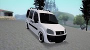 Fiat Doblo Combi Mix 2010 for GTA San Andreas miniature 1