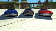 FlatQut Scorpion Cabrio для GTA San Andreas миниатюра 5