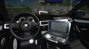 BMW M5 (E60) LAPD для GTA San Andreas миниатюра 7