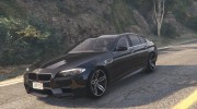BMW M5 F10 2012 для GTA 5 миниатюра 1