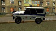 УАЗ-3151 Милиция  Минска для GTA San Andreas миниатюра 3