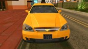 Chevrolet Evanda Taxi для GTA San Andreas миниатюра 2