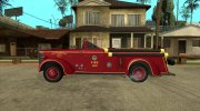 American LaFrance 600-Series 1941 для GTA San Andreas миниатюра 2