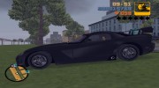 Dodge Viper SRT-10 ACR TT Black Revel for GTA 3 miniature 2