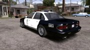 GTA V-ar Vapid Stanier I Cop for GTA San Andreas miniature 2