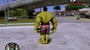 Hulk Avengers Age of Ultron for GTA San Andreas miniature 6