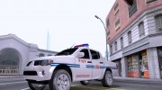 Mitsubishi Strada Philippine National Police - HPG para GTA San Andreas miniatura 1