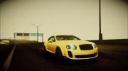 Bentley Continental SuperSports 2010 for GTA San Andreas miniature 7