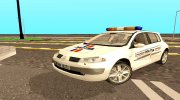 Renault Megane Politia Romana для GTA San Andreas миниатюра 1