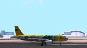 Airbus A320-211 Cebu Pacific Airlines для GTA San Andreas миниатюра 4