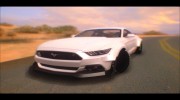 Ford Mustang Liberty Walk LP Performance 2015 for GTA San Andreas miniature 1