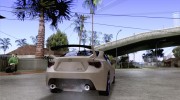 Toyota GT86 2012 para GTA San Andreas miniatura 4