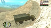 ГАЗ 33081 Садко Военный для GTA San Andreas миниатюра 2