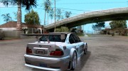 BMW M3 GTR for GTA San Andreas miniature 4