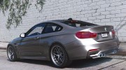 BMW M4 F82 2015 1.0 para GTA 5 miniatura 2