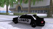 NEW LSPD POLICE CAR para GTA San Andreas miniatura 2