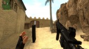 Hk416 On Vcnact Animations V2 para Counter-Strike Source miniatura 4