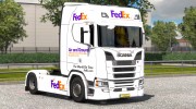 FedEx для Scania S580 para Euro Truck Simulator 2 miniatura 1