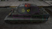 Контурные зоны пробития PzKpfw VIB Tiger II для World Of Tanks миниатюра 2