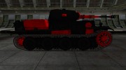 Черно-красные зоны пробития VK 36.01 (H) для World Of Tanks миниатюра 5