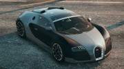 Bugatti Veyron ( Automatic Spoiler ) for GTA 5 miniature 4