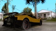 Pagani Zonda Cinque Roadster для GTA San Andreas миниатюра 4