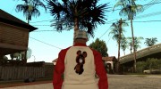 Весёлая куртка с Олимпийским Мишкой для GTA San Andreas миниатюра 2