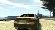 BMW M5 e60 para GTA 4 miniatura 4