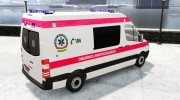 Hungarian Mercedes Sprinter Ambulance for GTA 4 miniature 5