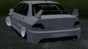Mitsubishi Lancer Evolution VIII para GTA San Andreas miniatura 5