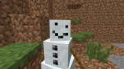 Снеговик без тыквы на голове для Minecraft миниатюра 1
