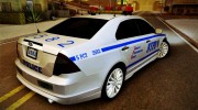 Ford Fusion NYPD 2011 para GTA San Andreas miniatura 3