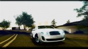 2010 Bentley Continental SuperSports для GTA San Andreas миниатюра 7