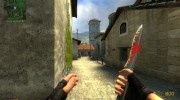 HD Blood_On_Knife_Skin para Counter-Strike Source miniatura 1