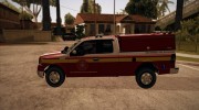 Ford F150 Fire Department Utility 2005 for GTA San Andreas miniature 2