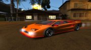 GTA V Pegassi Infernus Classic для GTA San Andreas миниатюра 4