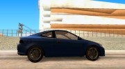 Acura RSX для GTA San Andreas миниатюра 5