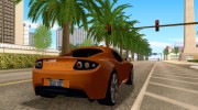 Tesla Roadster Sport 2009 для GTA San Andreas миниатюра 4