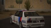1988 BMW E30 M3 Race Car para GTA San Andreas miniatura 3