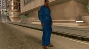 Nice Blue Suit para GTA San Andreas miniatura 5