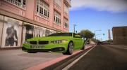 2014 BMW 4 series Coupe F32 для GTA San Andreas миниатюра 5