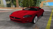 Jaguar XKR S для GTA Vice City миниатюра 2
