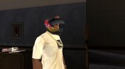 Racing Helmet Red Bull для GTA San Andreas миниатюра 2