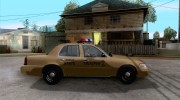 Ford Crown Victoria Kansas Police для GTA San Andreas миниатюра 5