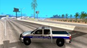 Chevrolet Silverado Rockland Police Department para GTA San Andreas miniatura 2