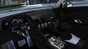 2017 Audi R8 1.0 для GTA 5 миниатюра 11