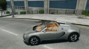 Bugatti Veyron Grand Sport [EPM] 2009 для GTA 4 миниатюра 2